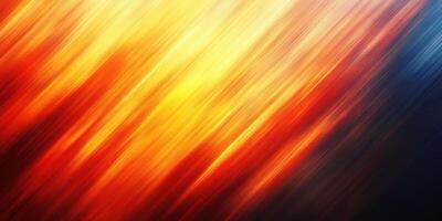 Vibrant colors blend in an abstract display of warm tones and cool hues during a dynamic artistic creation session photo