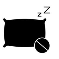 problem insomnia icon vector