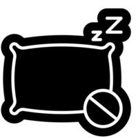 Insomnia tangle icon vector