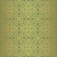 gold art line pattern design vector