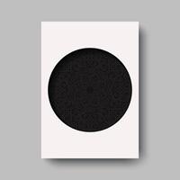 Cover Border Circle Pattern design vector