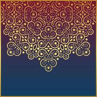 gold color mandala background concept design template. vector