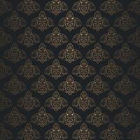 luxury dark seamless pattern background design template. vector