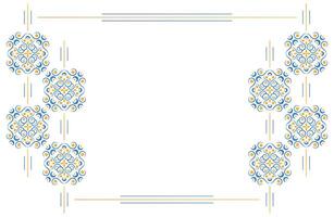 colorful shape ornament pattern design background vector
