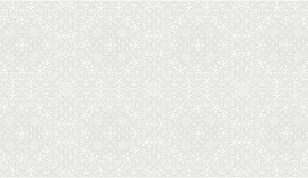 White seamless geometric pattern texture design template vector