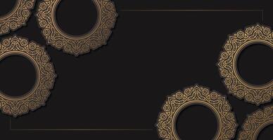 Luxury border pattern background design template vector