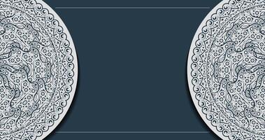 decorative mandala ornamental background design template. vector