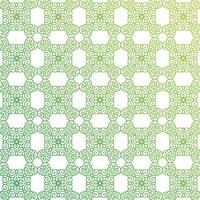 Green abstract geometric pattern design. vector