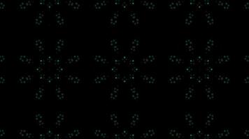 Digital, lightning background with regular neon lights, green abstract background video