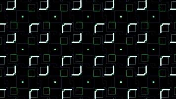 Digital, lightning background with irregular neon lines, abstract background video