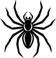 Stealthy Spider Silhouette Available on EPS File vector