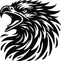Eagle Head Silhouette Available on EPS File vector