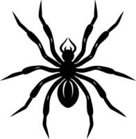 Deadly Spider Silhouette Available on EPS File vector