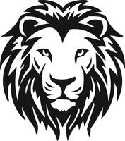 Silhouette Roaring Lion Head Available on EPS File vector