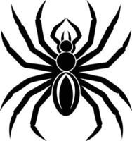 Haunting Spider Silhouette Available on EPS File vector