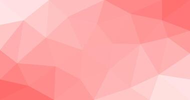 Pink abstract polygonal Geometric background vector