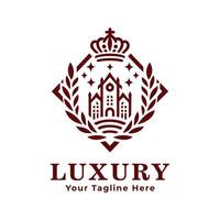 Logo Simple Luxury Illustration vector