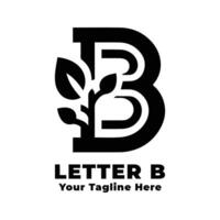 Logo Letter B Simple Design vector