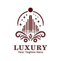 Logo Simple Luxury Design vector