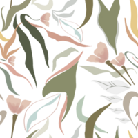desatado padronizar características a abstrato floral Projeto dentro suave pastel tons, combinando □ Gentil tons do rosa, amarelo, verde, e branco, em forma para adicionando uma sutil, casa decoração, têxteis, embalagem png