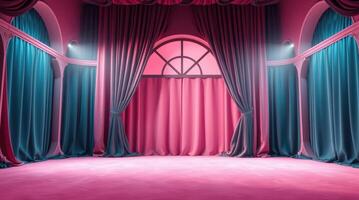 Dreamy Atmosphere with Romantic Ambiance and High-End Interior Design photo
