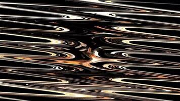 Wavy Vibrant Abstract Background Digital Rendering video