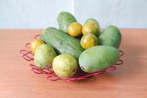 Mangoes, Guavas, and Oranges in Harmony photo