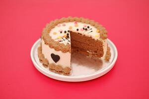 Delicious Cake for a Sweet and Joyful Moment photo