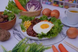Fresh and Nutritious Meal for a Healthy Life photo
