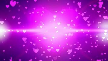 Heart in Galaxy Background video