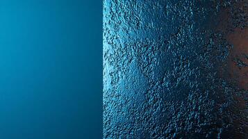 Textured blue surface with a gradient transition, creating a vibrant background for design photo