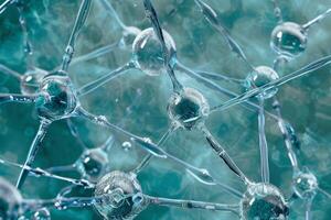 A close up of a network of cells photo