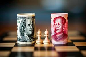 China's currency is on the rise, but the yuan is still a long way from being photo