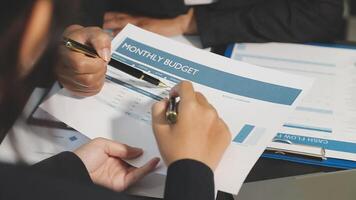 How to create a budget for your business video