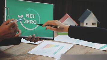 Net zero energy home video
