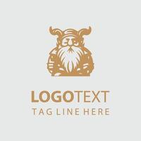 Golden Grounds Dwarf logo vector