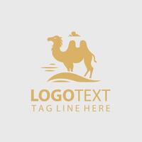 Sand Mirage camel logo vector