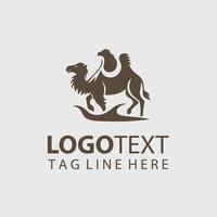 Sandstorm Camel camel logo vector