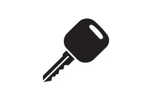 Car key icon illustration on white background vector