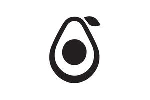 Avocado icon illustration vector