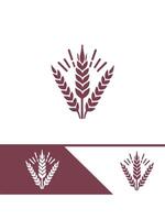 The Grain Cycle Wheat Logo vector