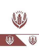 Wheat Vale Logo Design vector
