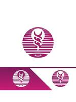 Serene Vibes Wellness logo vector