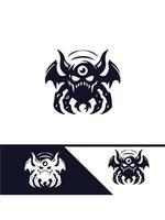 Beastly Core monster logo vector