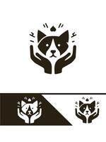 SafeTails Pets In Safe Hand logo vector
