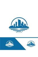 Bridge Gateway bridge logo design vector