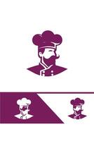 Sizzle and Serve Chef logo vector