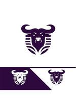 Rolling Bull Ranch bull logo vector