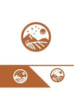 Open Sky Fields FARM FIELD logo vector