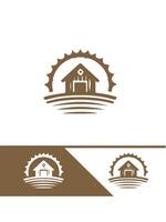 Sunny Acres FARM FIELD logo vector